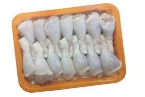 Chicken in a stretch seal tray